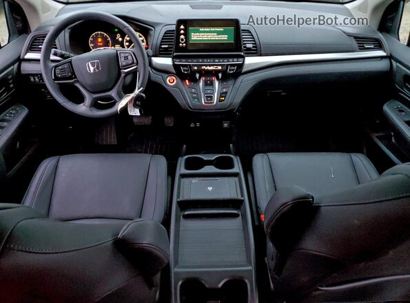 5FNRL6H66SB049976 2025 HONDA ODYSSEY Gray Widok deski rozdzielczej