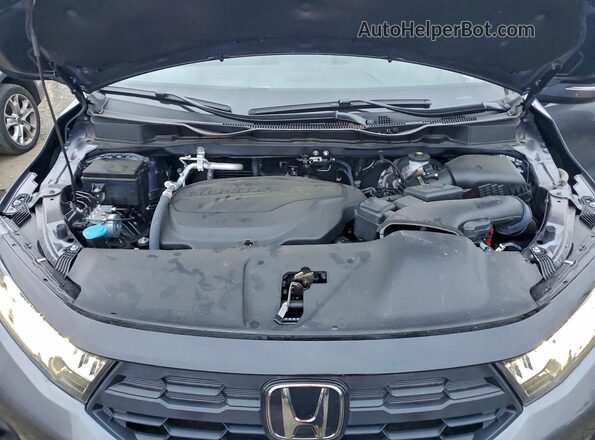 5FNRL6H66SB049976 2025 HONDA ODYSSEY Gray Widok komory silnika