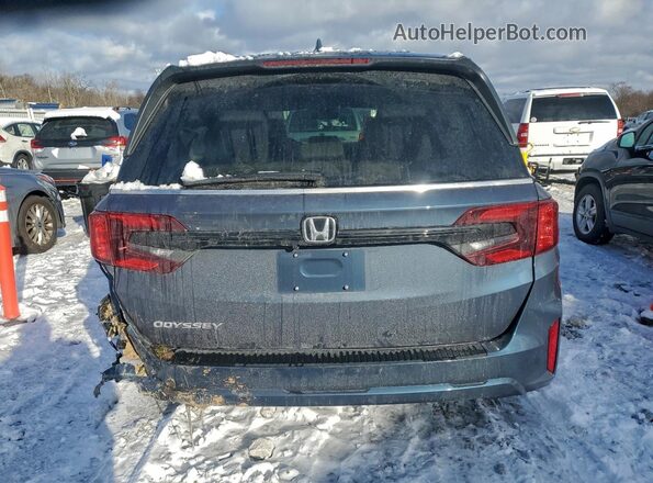 5FNRL6H67SB076412 2025 HONDA ODYSSEY Синий Вид сзади