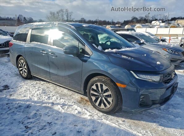 5FNRL6H67SB076412 2025 HONDA ODYSSEY Синий Передняя правая четверть
