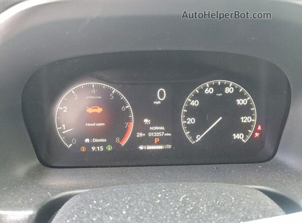 5FNRL6H67SB076412 2025 HONDA ODYSSEY Синий Вид щитка приборов
