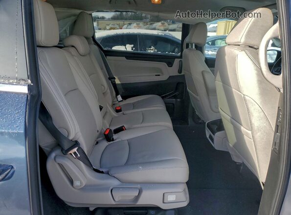 5FNRL6H67SB076412 2025 HONDA ODYSSEY Синий Вид задней части салона