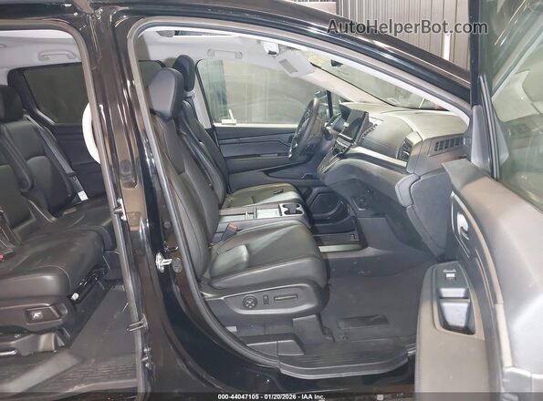 5FNRL6H69SB072393 2025 HONDA ODYSSEY Black Вид салону спереду