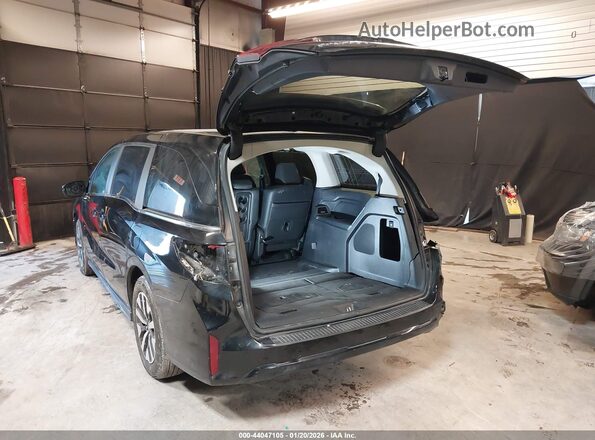 5FNRL6H69SB072393 2025 HONDA ODYSSEY Black Задня ліва чверть