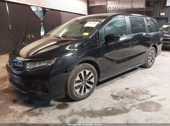 5FNRL6H69SB072393 2025 HONDA ODYSSEY Black Передня ліва чверть