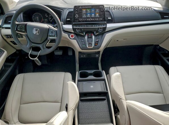5FNRL6H69TB006590 2026 HONDA ODYSSEY White Առջևի վահանակի տեսք