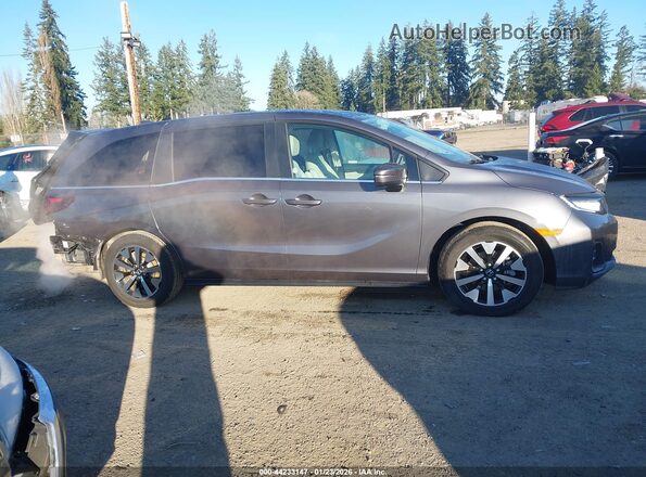 5FNRL6H6XSB075240 2025 HONDA ODYSSEY Gray Панорамний вид салону 360°
