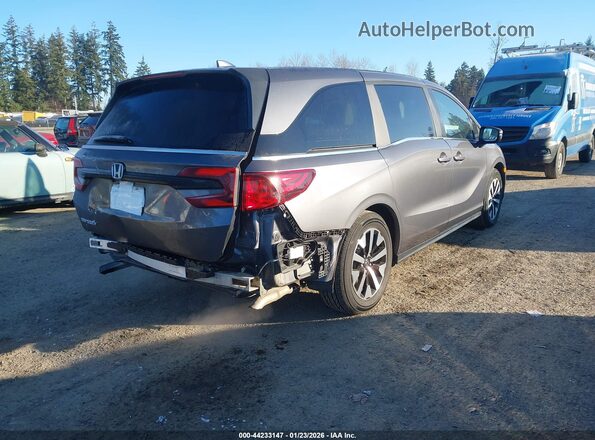 5FNRL6H6XSB075240 2025 HONDA ODYSSEY Gray Задня права чверть