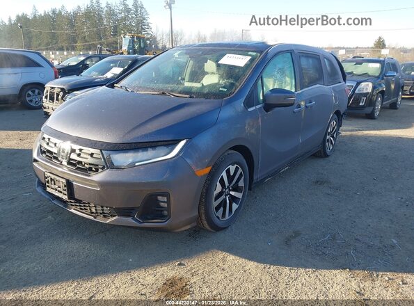 5FNRL6H6XSB075240 2025 HONDA ODYSSEY Gray Передня ліва чверть