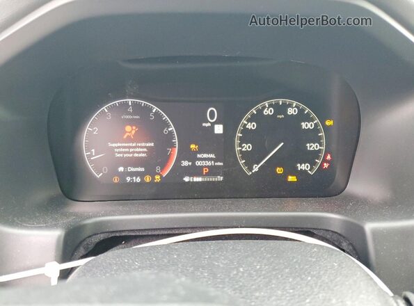 5FNRL6H6XTB018392 2026 HONDA ODYSSEY Gray Widok zestawu wskaźników
