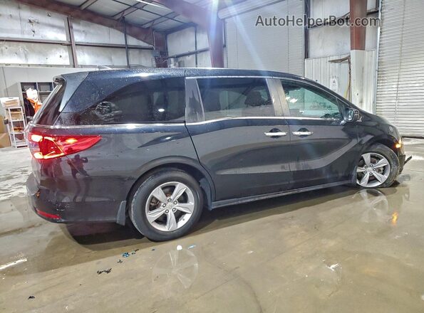 5FNRL6H70JB058390 2018 HONDA ODYSSEY Black უკანა მარჯვენა