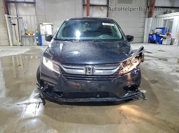 5FNRL6H70JB058390 2018 HONDA ODYSSEY Black წინა ხედი