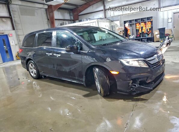 5FNRL6H70JB058390 2018 HONDA ODYSSEY Black წინა მარჯვენა