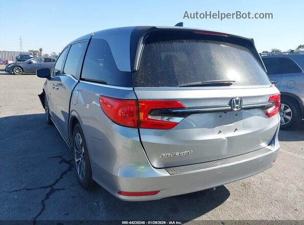 5FNRL6H71MB027458 2021 HONDA ODYSSEY Silver Rear left