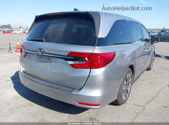 5FNRL6H71MB027458 2021 HONDA ODYSSEY Silver Rear right
