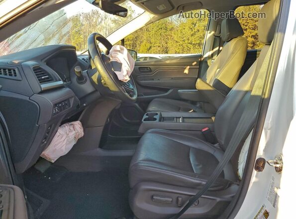 5FNRL6H72LB036331 2020 HONDA ODYSSEY White Widok wnętrza z przodu