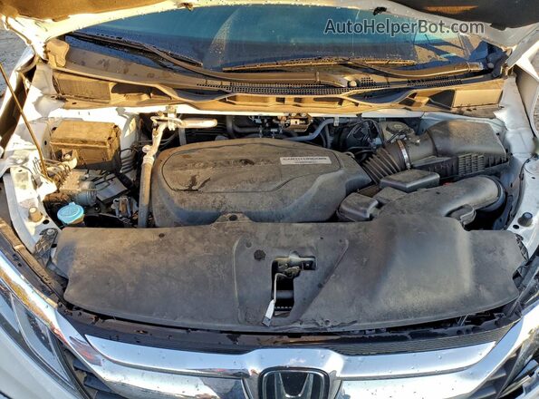 5FNRL6H72LB036331 2020 HONDA ODYSSEY White Widok wnętrza z tyłu
