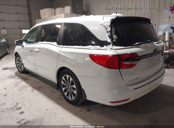 5FNRL6H72NB001355 2022 HONDA ODYSSEY White Հետևի ձախ