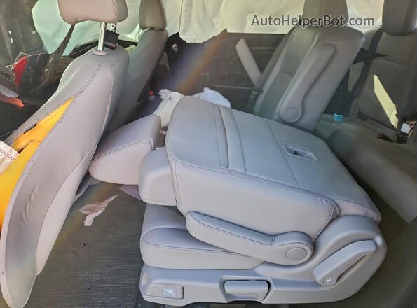 5FNRL6H74MB034078 2021 HONDA ODYSSEY Blue უკანა სალონის ხედი
