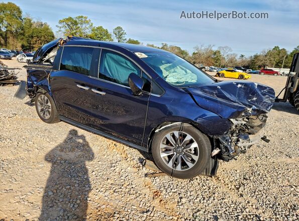 5FNRL6H74MB034078 2021 HONDA ODYSSEY Blue წინა მარჯვენა