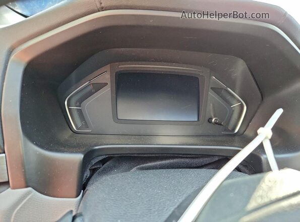 5FNRL6H74MB034078 2021 HONDA ODYSSEY Blue ხელსაწყოთა პანელის ხედი