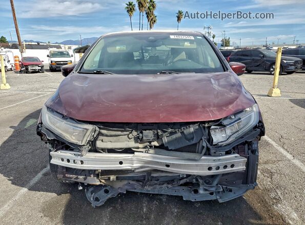 5FNRL6H77MB023883 2021 HONDA ODYSSEY Burgundy Դիմացի տեսք