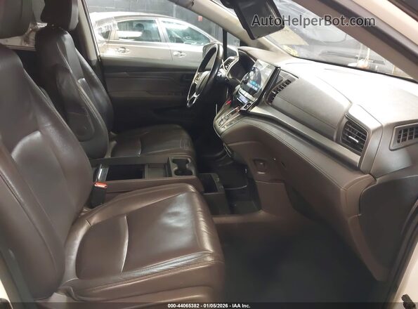 5FNRL6H78JB030014 2018 HONDA ODYSSEY White 