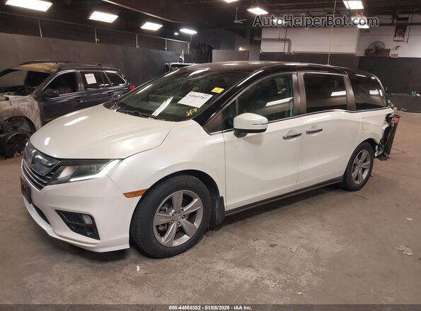 5FNRL6H78JB030014 2018 HONDA ODYSSEY White 