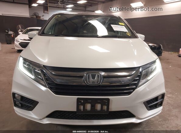 5FNRL6H78JB030014 2018 HONDA ODYSSEY White 