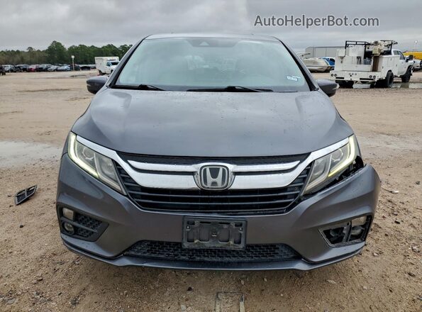 5FNRL6H78KB115971 2019 HONDA ODYSSEY Gray Widok z przodu