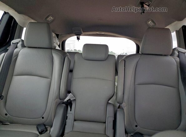 5FNRL6H78KB115971 2019 HONDA ODYSSEY Gray Widok tylnych siedzeń