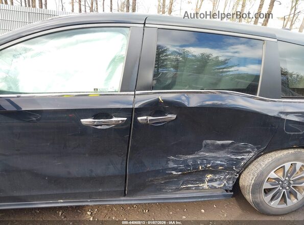 5FNRL6H78MB030261 2021 HONDA ODYSSEY Black Vista interior de 360 grados