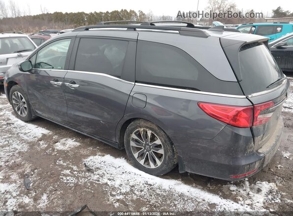 5FNRL6H78NB062483 2022 HONDA ODYSSEY Gray 