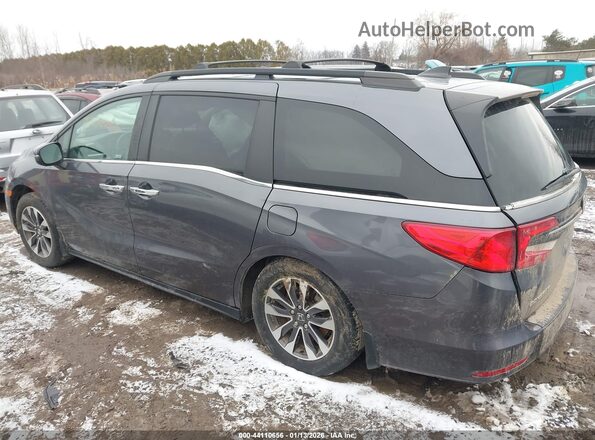 5FNRL6H78NB062483 2022 HONDA ODYSSEY Gray 