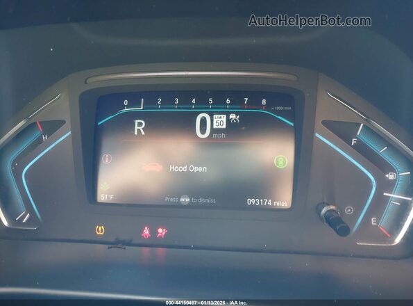 5FNRL6H78PB054550 2023 HONDA ODYSSEY Red Հետևի նստատեղերի տեսք