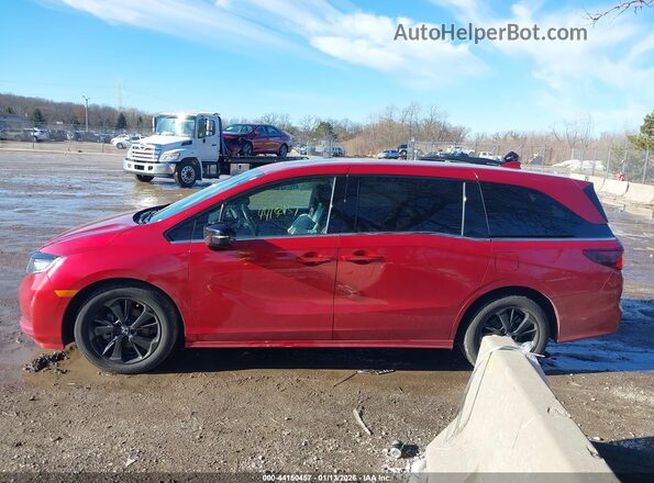 5FNRL6H78PB054550 2023 HONDA ODYSSEY Red Սալոնի 360 աստիճան տեսք