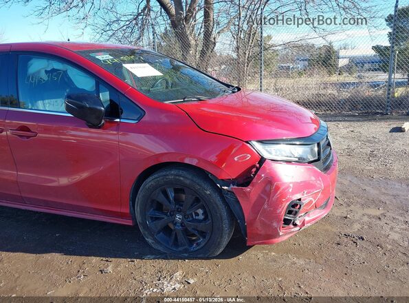 5FNRL6H78PB054550 2023 HONDA ODYSSEY Red 