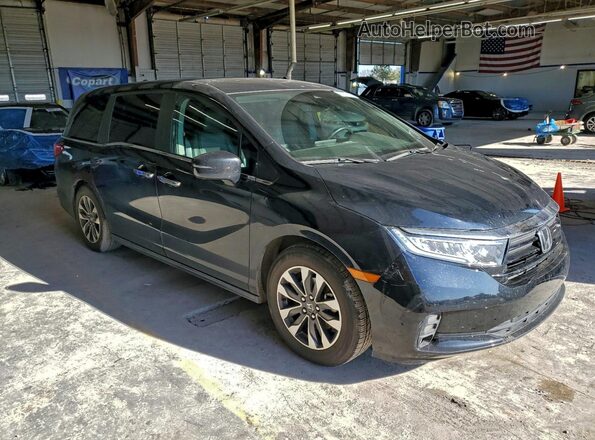 5FNRL6H79MB020726 2021 HONDA ODYSSEY Black Delantero derecho