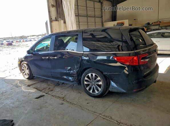 5FNRL6H79MB020726 2021 HONDA ODYSSEY Black Trasero izquierdo