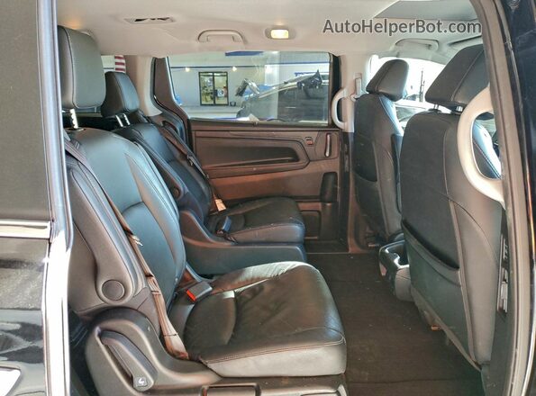 5FNRL6H79MB020726 2021 HONDA ODYSSEY Black Vista interior trasera