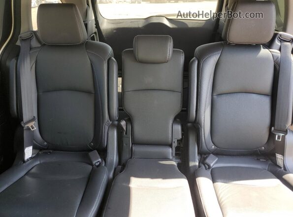 5FNRL6H7XMB021612 2021 HONDA ODYSSEY White უკანა სავარძლების ხედი
