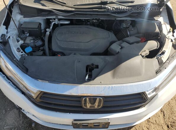5FNRL6H7XMB021612 2021 HONDA ODYSSEY White ძრავის განყოფილების ხედი