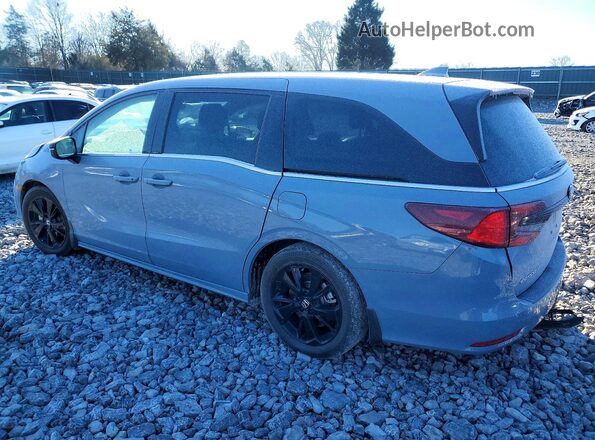 5FNRL6H7XPB046613 2023 HONDA ODYSSEY Gray Задня ліва чверть