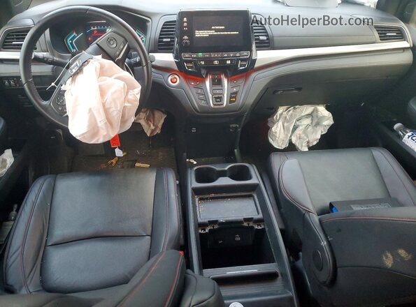 5FNRL6H7XPB046613 2023 HONDA ODYSSEY Gray Вид панелі приладів