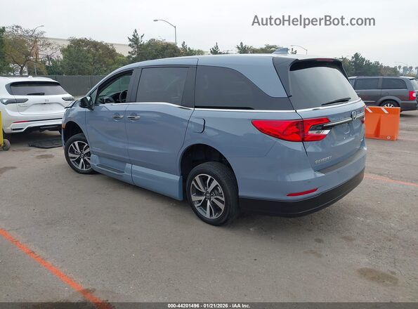 5FNRL6H82RB072506 2024 HONDA ODYSSEY Gray Trasero izquierdo