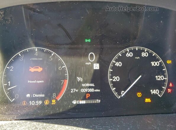 5FNRL6H82SB029306 2025 HONDA ODYSSEY Серебряный Вид щитка приборов