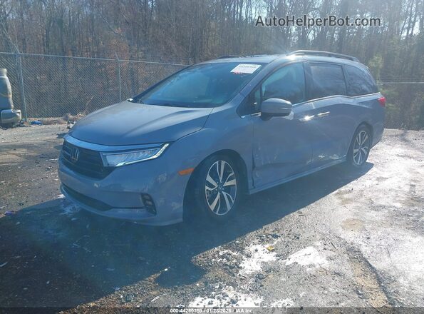 5FNRL6H86PB036430 2023 HONDA ODYSSEY Gray Przód lewy