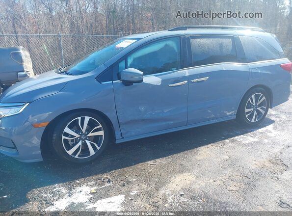 5FNRL6H86PB036430 2023 HONDA ODYSSEY Gray Widok z przodu