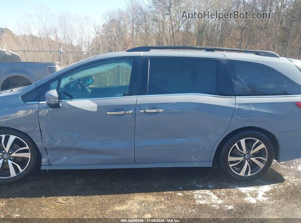 5FNRL6H86PB036430 2023 HONDA ODYSSEY Gray Widok wnętrza 360 stopni