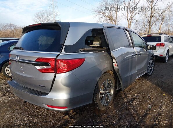 5FNRL6H88NB001532 2022 HONDA ODYSSEY Silver 